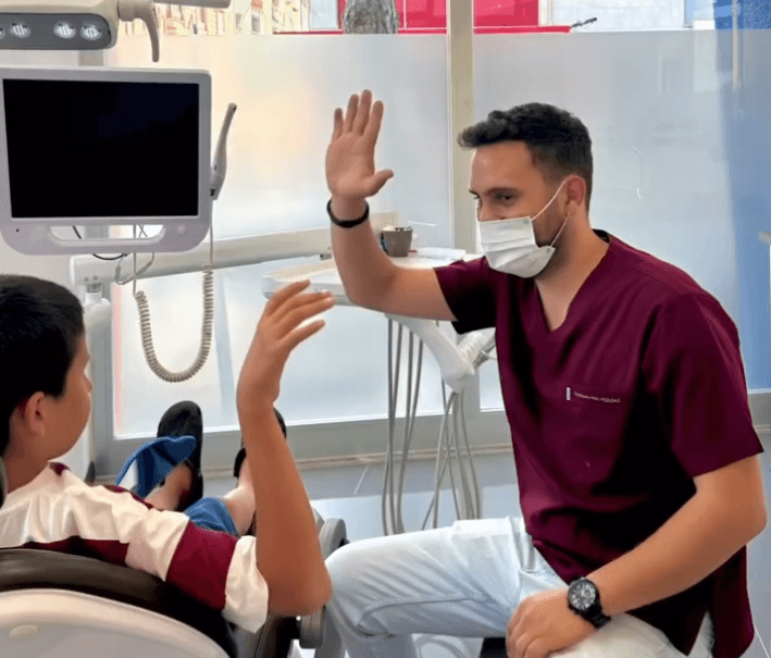 Förderung der Interaktion während der Zahnpflege